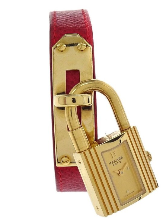 Hermes Kelly Watch Quartz Watch Red ◯Y 178002 main image 8